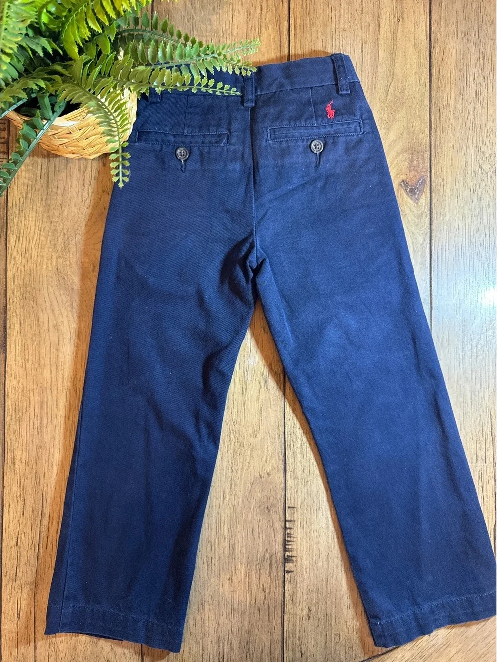 Polo Ralph Lauren Boys Navy Chino Pants 4/4T